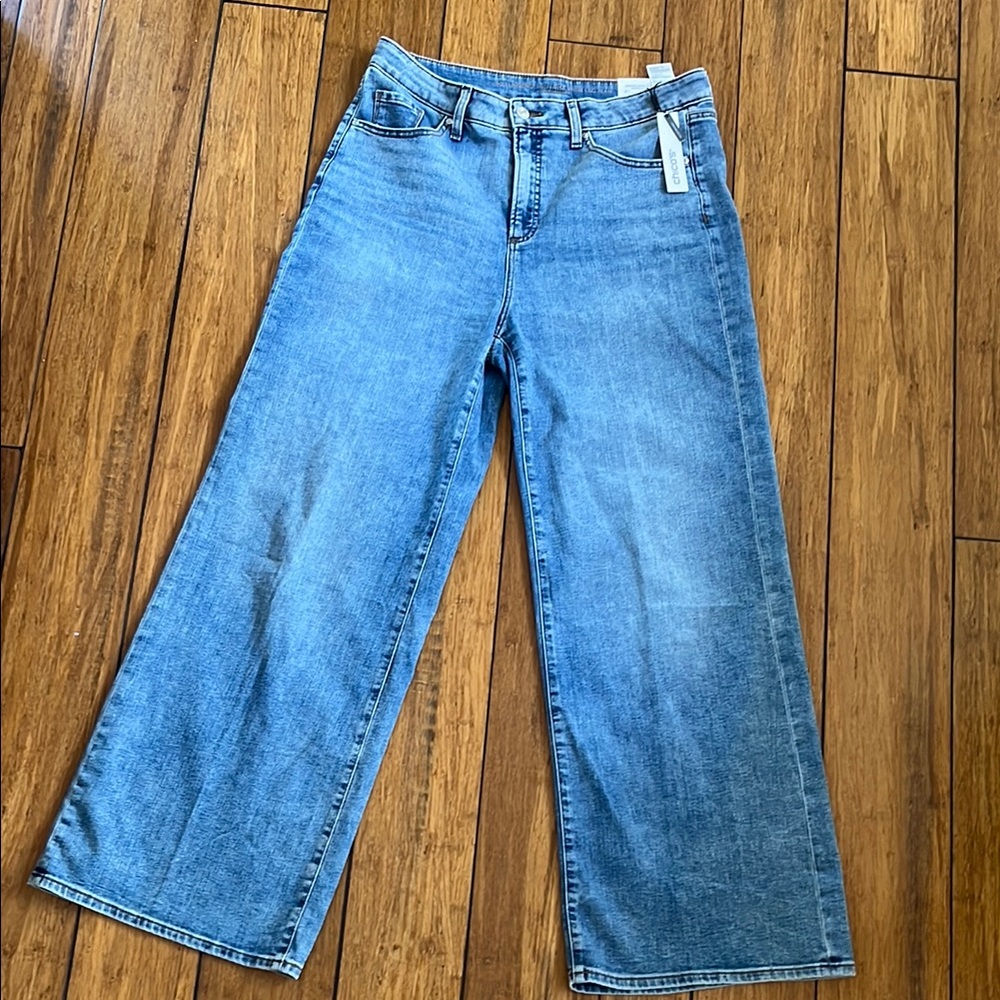 Chico's High Rise Blue Denim Jeans